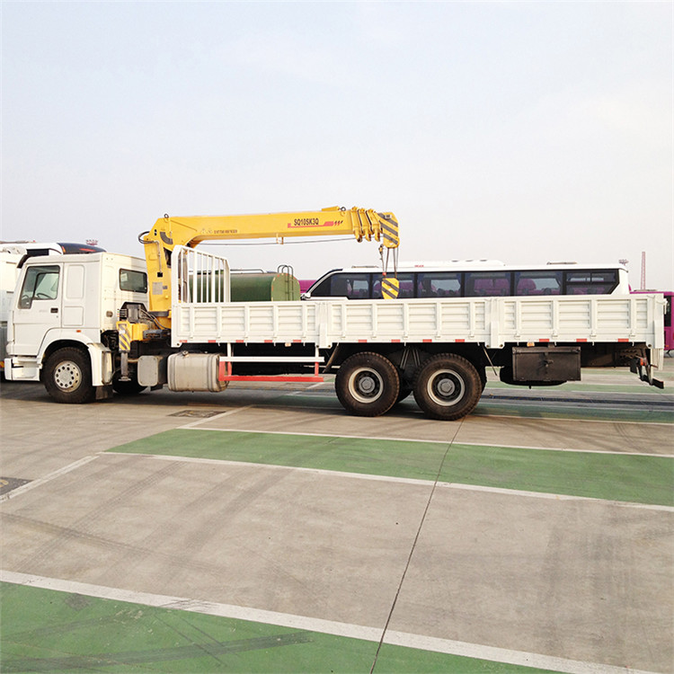 XCMG Official 7 ton mini truck mounted crane China truck with crane SQ8YK3Q truck mounted cranes machine for sale